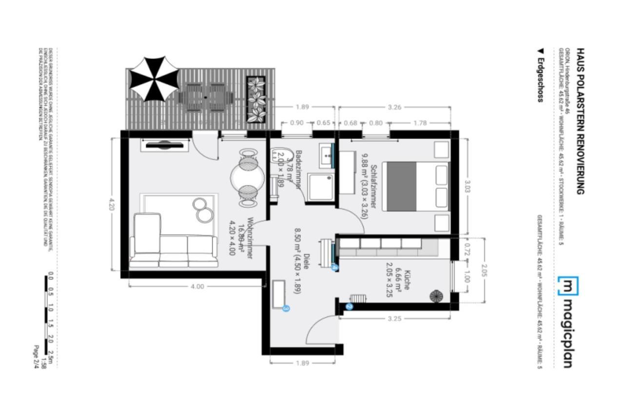Haus Polarstern Ferienwohnung Orion Боркум Екстер'єр фото